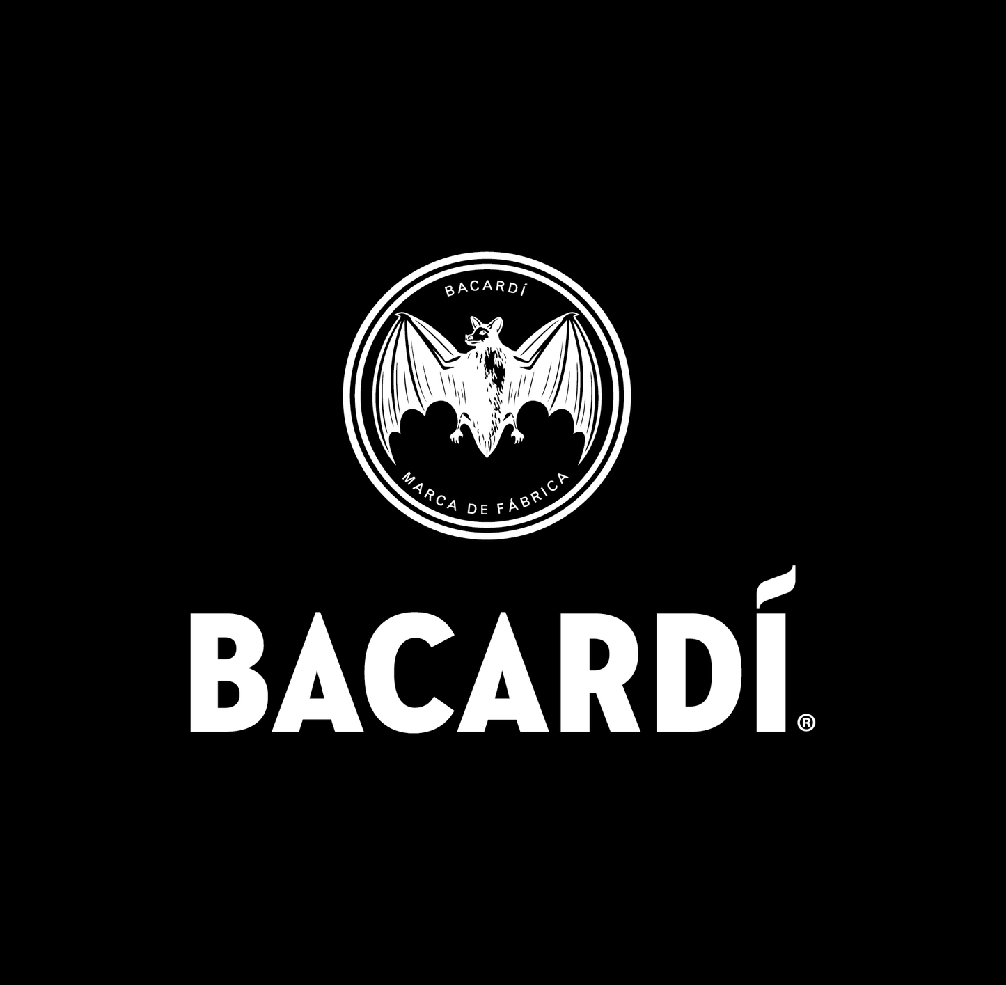 Bacardi - Primary Logo - Simplified - B&W